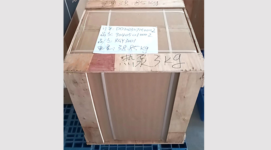 吸引客戶關(guān)注！金環(huán)電器熱泵滾筒干衣機(jī)小樣出貨國外