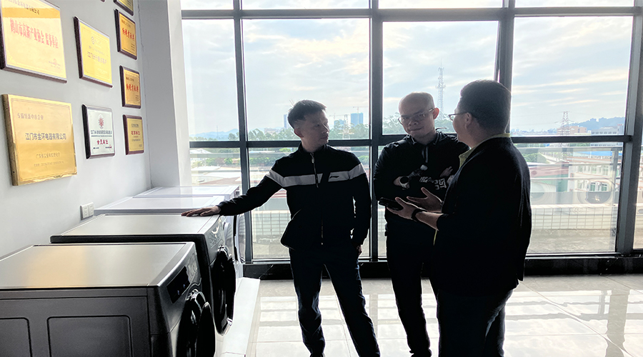 廣交會熱度延續(xù)，金環(huán)電器再迎考察團