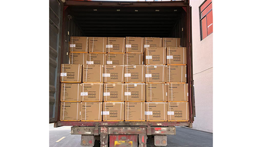 國內知名品牌客戶裝柜完畢！順利發(fā)貨！